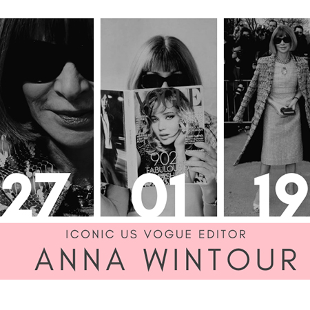 Iconic US Vogue Editor, Anna Wintour